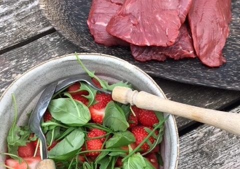 Bavette van de bbq