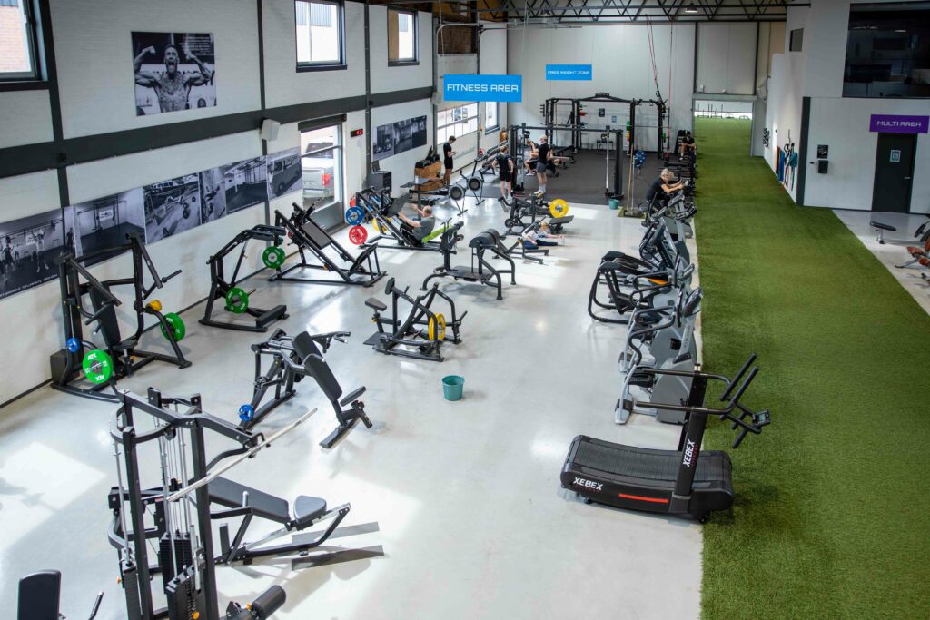 Grote fitnessruimte